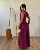 Vestido longo Romantic