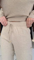 Calça de Tricot Barra Italiana