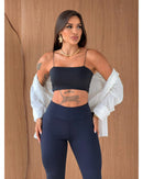 Conjunto flare flanelada