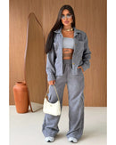Conjunto (jaqueta+calça) Maíra