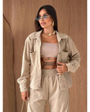 Conjunto (jaqueta+calça) Maíra
