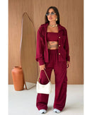 Conjunto (jaqueta+calça) Maíra